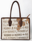 American Darling Tote Hair-On Genuine Leather Women Bag Western Handbag Purse