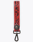American Darling ADKR217 Hand Tooled Genuine Leather Wristlet Key Ring
