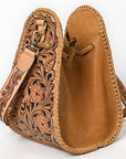 American Darling Bucket Hand Tooled Genuine Western Leather Women Bag Western Handbag Purse