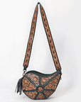 American Darling Shoulder Hand Tooled Genuine Leather women bag western handbag purse
