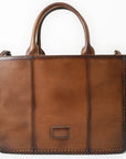 American Darling Tote Bag Beautifully Embossed Genuine Leather women bag
