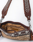 American Darling Crossbody Hair-On Genuine Leather Women Bag Western Handbag Purse