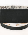 American Darling Crossbody Hand Tooled Hair On Genuine Leather Women Bag Western Handbag Purse