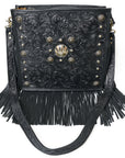 American Darling Large Crossbody Bag Beautifully hand tooled Leather women
