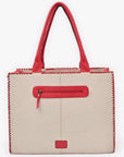American Darling Tote Beautifully Leather Embroidered Design women handbag