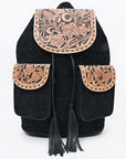 American Darling Backpack Beautifully hand tooled Genuine Leather women handbag