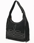 American Darling Shoulder Bag Beautifully hand tooled Genuine Leather women handbag
