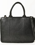 Premium Leather Western Style Satchel Bag