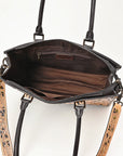 American Darling Tote Quilted Hand Tooled Genuine Leather Women Bag Western Handbag