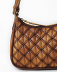 American Darling Hobo Bag Beautifully Quilted Genuine Leather women bag