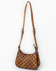 American Darling Hobo Bag Beautifully Quilted Genuine Leather women bag