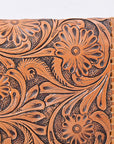 American Darling Women's Crossbody Western Hand Tooled Genuine Leather Handbag