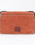American Darling Women's Crossbody Bag Western Suede Genuine Leather Handbag and Ladies Purse