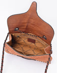 American Darling Women's Crossbody Bag Western Suede Genuine Leather Handbag and Ladies Purse