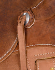 16 In Hilason Western Horse Wade Ranch Roping Genuine Leather Saddle Brown