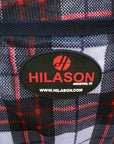 Hilason Western Horse Fly Sheet Uv Protect Mesh Bug Mosquito Summer Spring White / Red Plaid