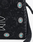 American Darling Clutch Beautifully hand tooled Genuine Leather women handbag