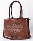 American Darling Tote Genuine Suede Leather Women Bag Western Handbag Purse