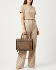 American Darling Tote Bag Western Genuine Leather Handbag with Boot Stitched Design Rivets and Premium YKK Zipper