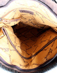 American Darling Vintage Leather Crossbody Bag Studded Conchos Western Stitching
