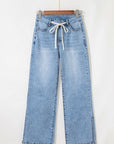 Noah Rise Drawstring Casual Jeans