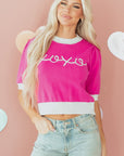 Isla Short Puff Sleeve Sweater
