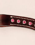 HILASON Leather One Ear Headstall Ear Piece Replacement Detachable Ear-Loop