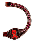 HILASON Leather One Ear Headstall Ear Piece Replacement Detachable Ear-Loop