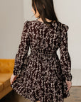 Serenity Waist Flared Mini Dress