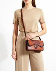 American Darling Small Crossbody Genuine Full Grain Leather Women Bag Western Handbag