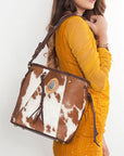 American Darling Bucket Full Grain Genuine Leather Western Women Bag Handbag Purse | Travel Bags College Casual