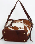 American Darling Bucket Full Grain Genuine Leather Western Women Bag Handbag Purse | Travel Bags College Casual