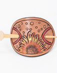 American Darling Leather Hair Stick Barrette Hair Accessories