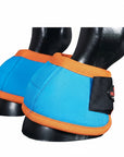 HILASON Ballistic Overreach Bell Boots for Horses Protective, Shock Absorbing, Durable & Comfortable Quick Wrap Hook Loop