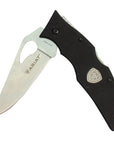 Ariat Folding Plain Blade Black Folding Knife