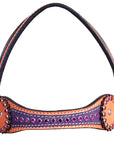 HILASON Western Horse Headstall Genuine American Leather Tan