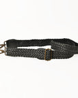 American Darling Genuine Leather Bag Strap Hand-Braided Adjustable Crossbody Bag-Strap 55” Length