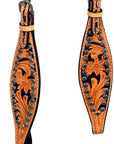 Hilason Western Horse One Ear Headstall Bridle American Leather Tan