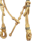 HILASON Western Horse Headstall Tack Genuine American Leather Tan