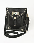 Premium Full Grain Leather Crossbody Bag For Women With Adjustable Strap Everyday