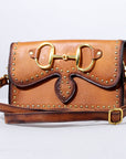 American Darling Small Crossbody Genuine Full Grain Leather Women Bag Western Handbag