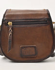 American Darling Crossbody Full Grain Genuine Leather Women Bag Western Handbag