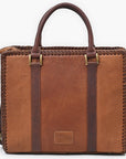 American Darling Breifcase Hair On Genuine Leather Women Bag W.