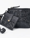 American Darling Women's Coin Purse Western Genuine Leather Handbag