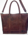 American Darling Women's Tote Bag Western Full Grain Genuine Leather Handbag
