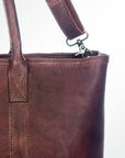 American Darling Women's Tote Bag Western Full Grain Genuine Leather Handbag