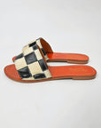 American Darling Handcrafted Checkerboard Hair-On Western-Chic Luxury Meets Every-Day Comfort