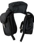 ENGLISH FRONT BAG SMALL BLACK 600D
