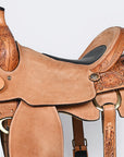 Hilason Western Horse Saddle American Leather Ranch Roping Cowboy
