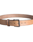 Hilason Full Grain Western Leather Mens Womens Belt Tan